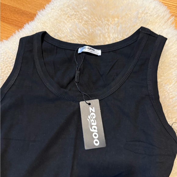 *NWT Zeagoo black tank - Picture 2 of 4